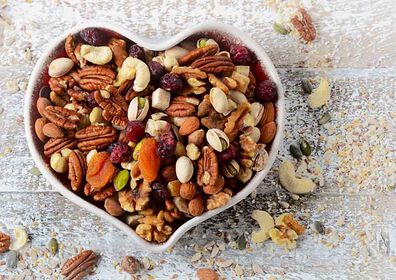 Beneficios de los frutos secos para el corazón