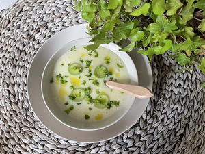 ‘Vichyssoise’: la crema de puerros fría perfecta para el verano