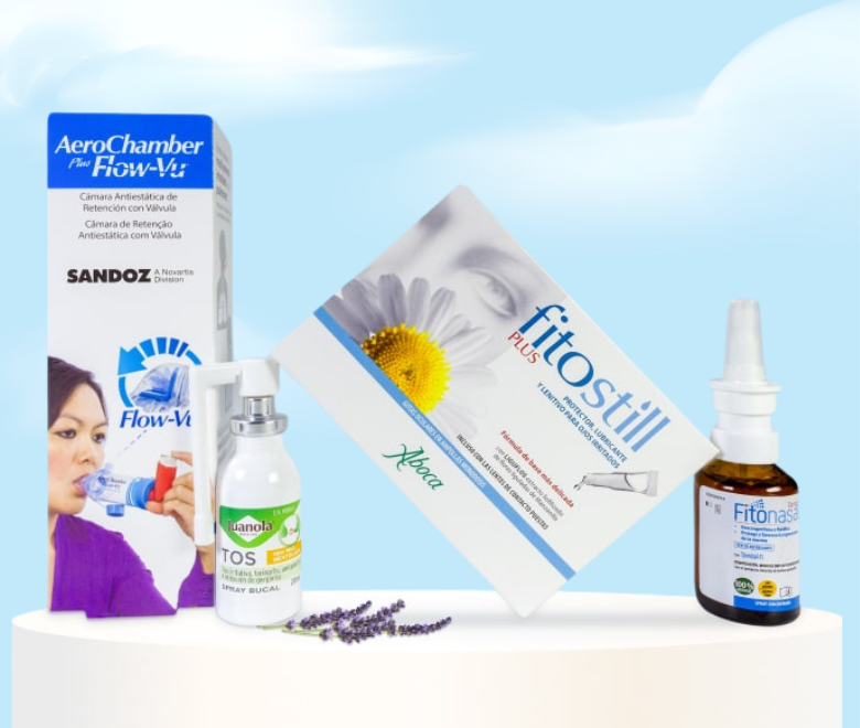 Productos para combatir la alergia