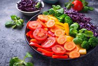 Cómete el arco iris: incorpora comida de colores a tu dieta