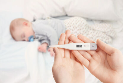 Fiebre en niños: el mejor lugar para tomar la temperatura