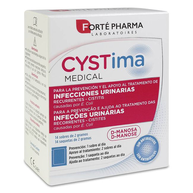 Forté Pharma Cystima Medical, 14 sobres