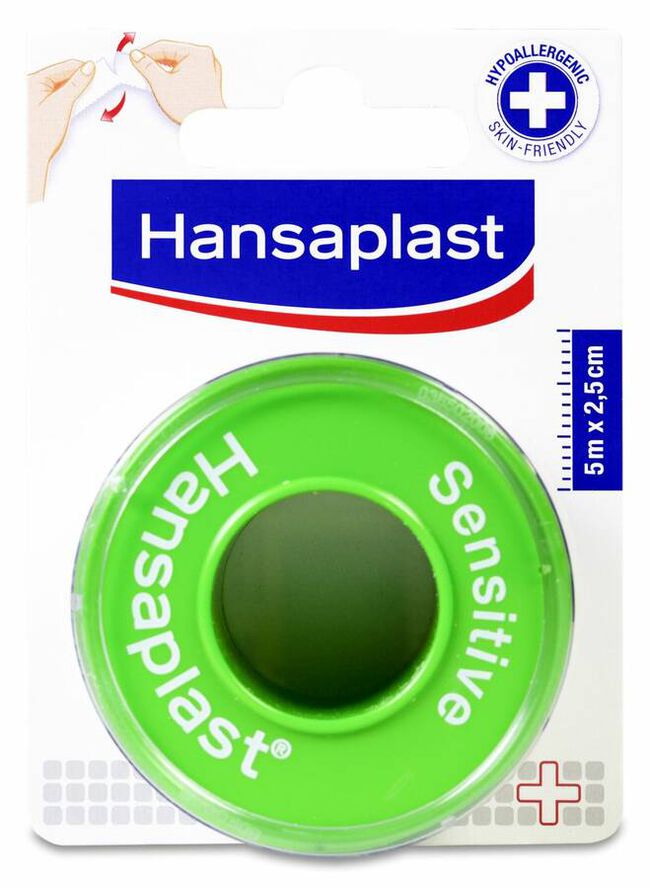 Comprar Hansaplast Esparadrapo Sensitive, 5 m X 2.5 cm Welnia