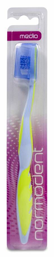Normodent Cepillo Dental Medio, 1 Unidad