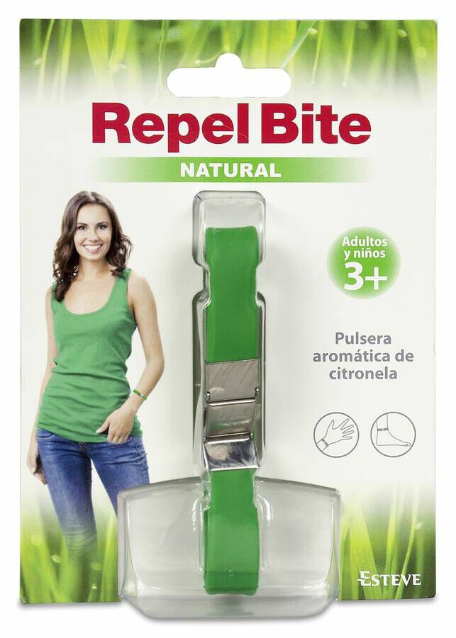 RepelBite Natural Pulsera, 1 Ud