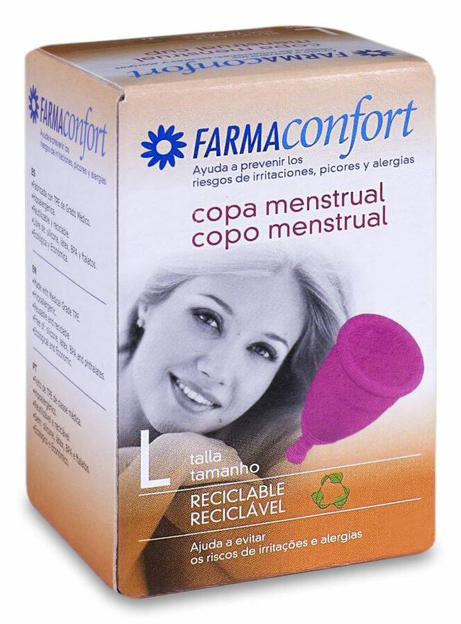 Farmaconfort Copa Menstrual Tamaño L, 1 Ud