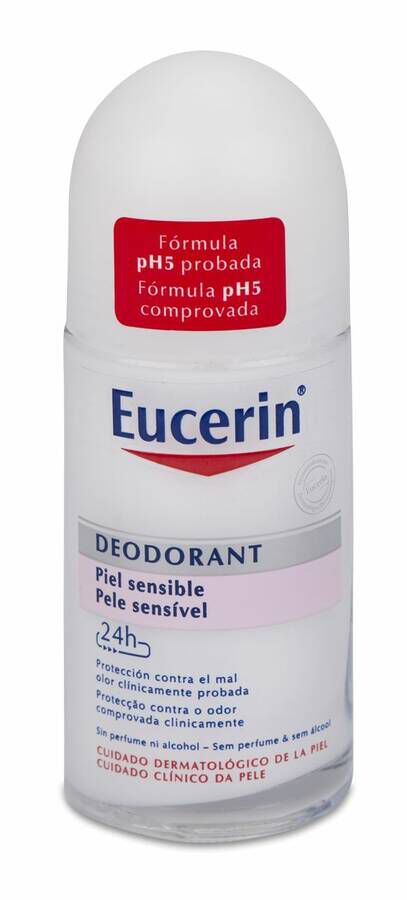 Eucerin pH5 Desodorante Roll-on, 50 ml