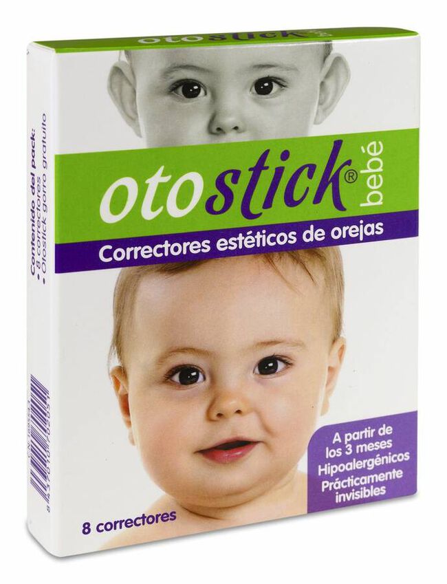 Otostick Corrector de Orejas para Bebés, 8 Uds