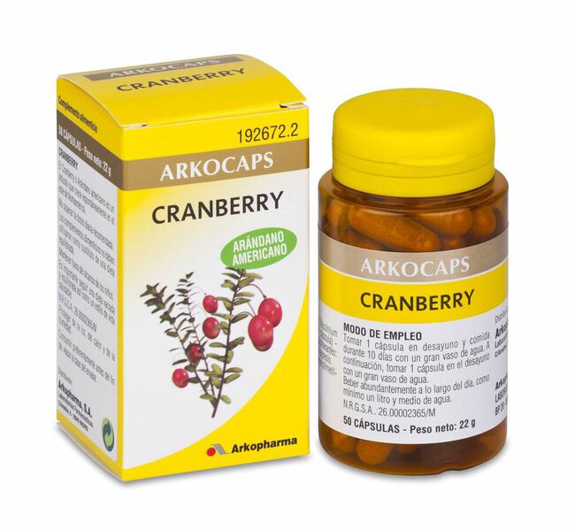 Arkopharma Arkocápsulas Cranberry, 45 Cápsulas