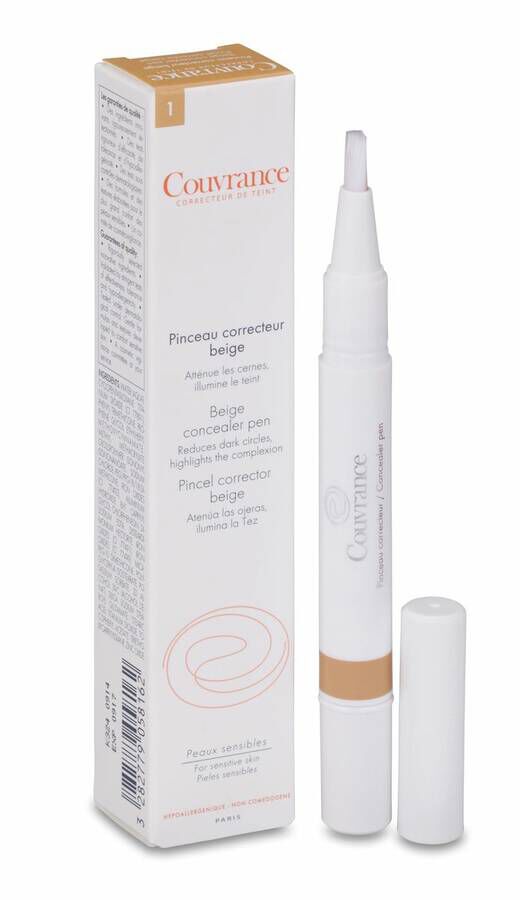 Avène Couvrance Pincel Corrector Beige, 1,7 ml