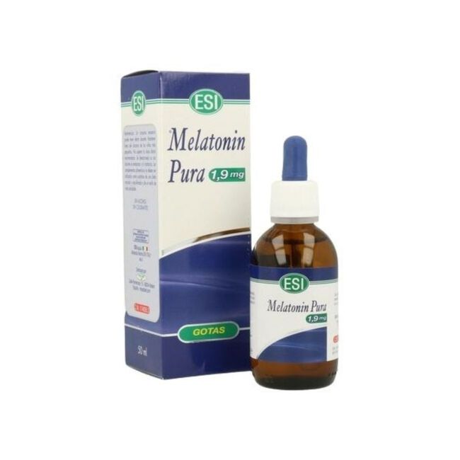 ESI Melatonin Pura Gotas con Hierbas 1,9 mg, 50 ml