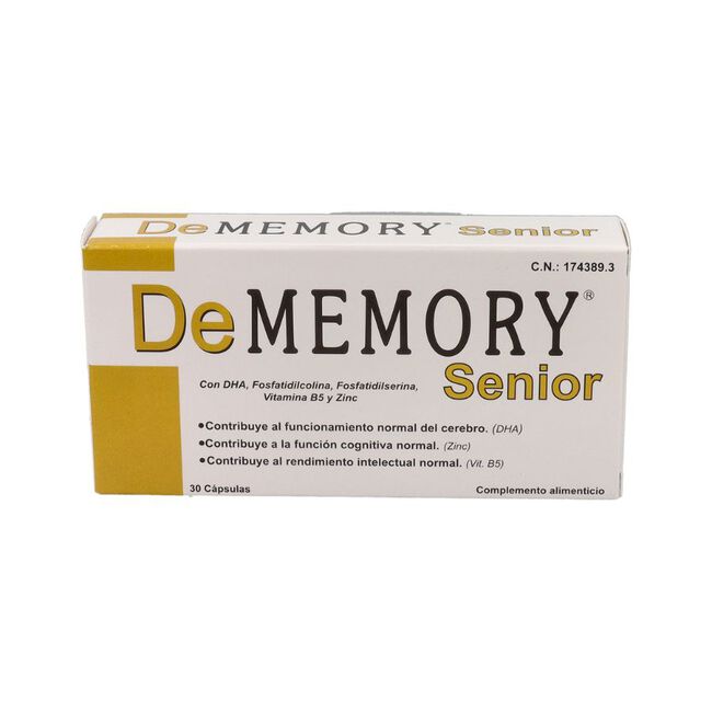 Gramar Dememory Senior, 30 cápsulas