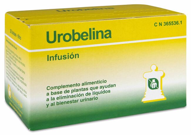 Urobelina Infusión, 25 Uds