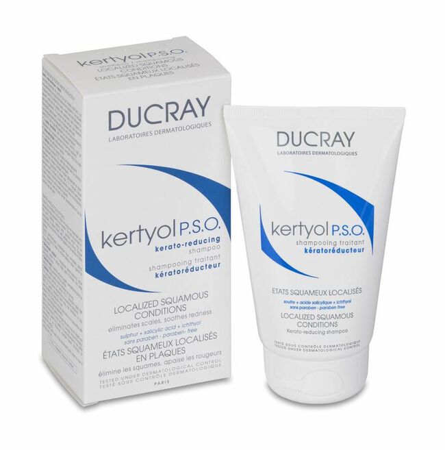 Ducray Kertyol PSO Champú, 125 ml