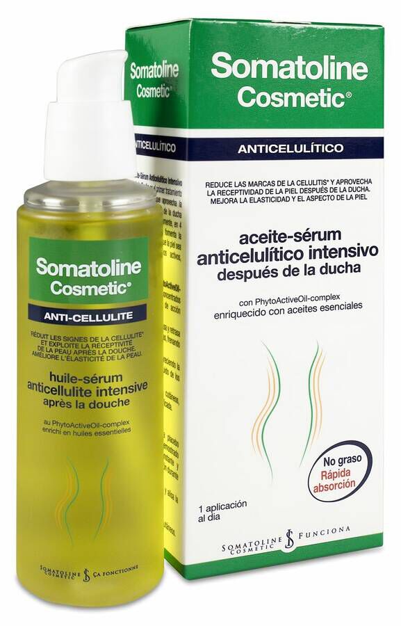 Somatoline Aceite Serum Anticelulítico, 125 ml