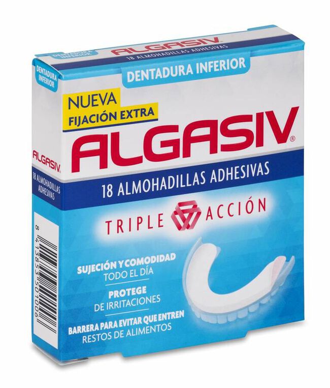 Algasiv Almohadillas Adhesivas Inferiores, 40 g