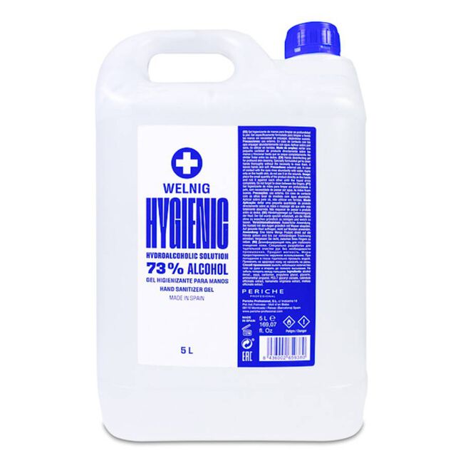 Welnig Spray Loción Hidroalcohólica, 5 L