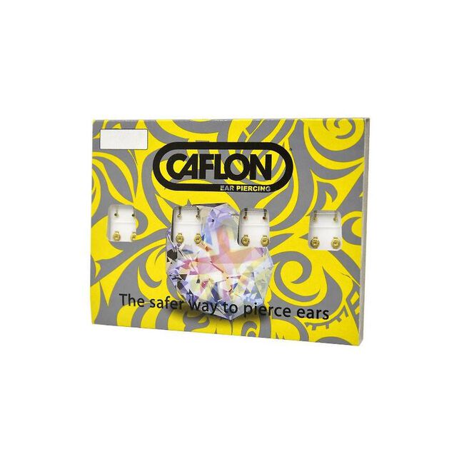 Caflon Pendientes Oro Surtido, 12 Unidades