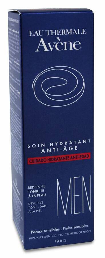 Avène Hombre Cuidado Hidratante Antiedad Piel Sensible, 50 ml