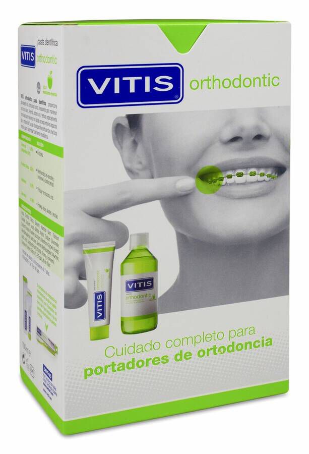 imagen de Pack Vitis Orthodontic Pasta + Colutorio, 1 Ud