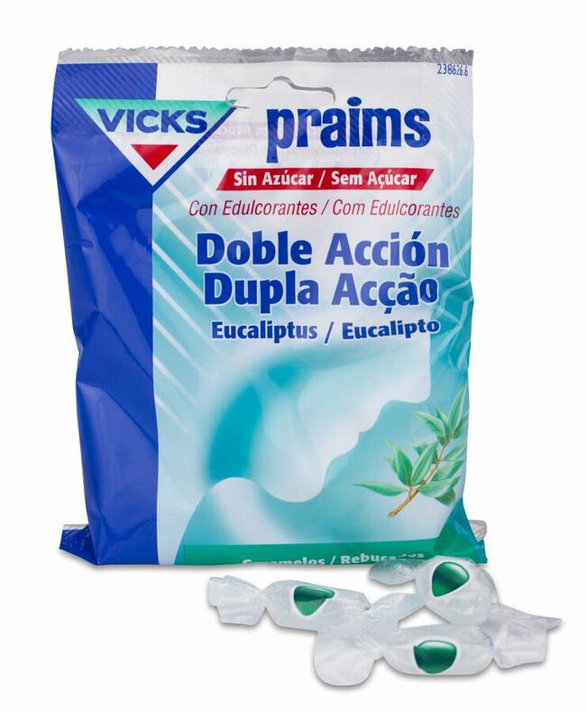 Vicks Praims Doble Acción sin Azúcar, 60 g