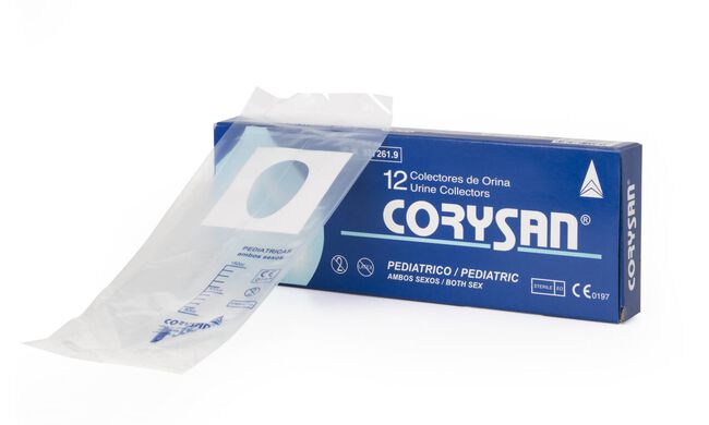 Corysan Bolsa de Orina Infantil, 12 unidades
