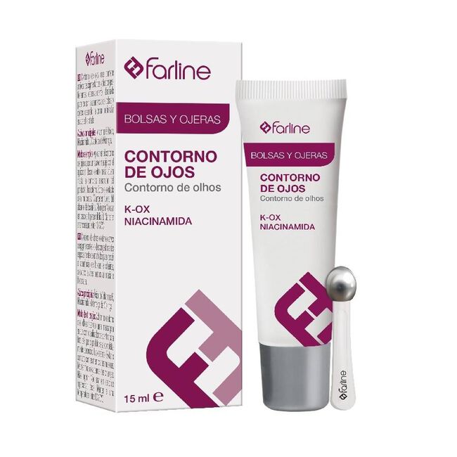 Farline Contorno de Ojos Bolsas y Ojeras, 15 ml