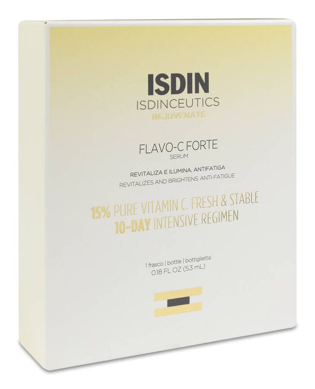 Isdin Isdinceutics Flavo-C Forte Sérum Facial Revitalizante, 1 frasco