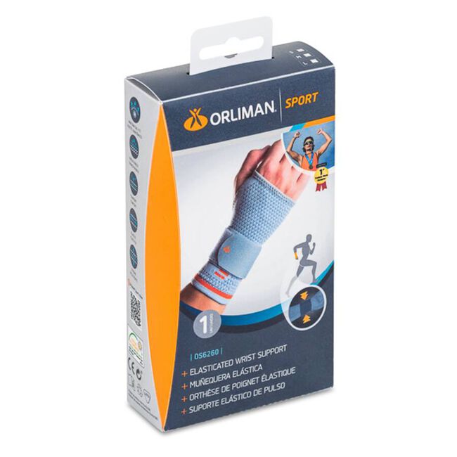 Orliman Sport Muñequera OS6260 1/S 15-18, 1 Unidad