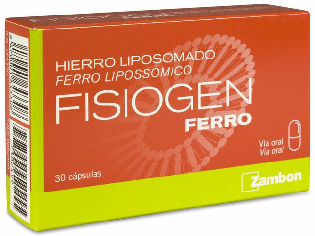 Fisiogen Ferro, 30 Cápsulas