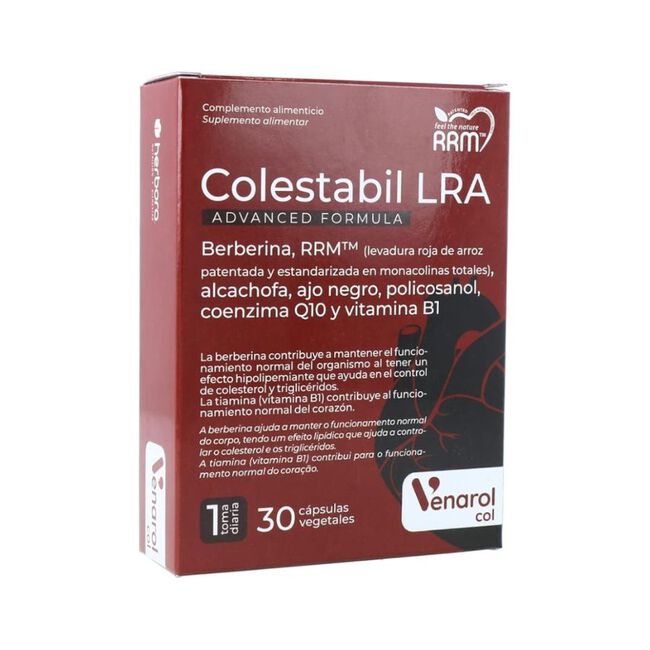 Herbora Colestabil LRA, 30 cápsulas veganas