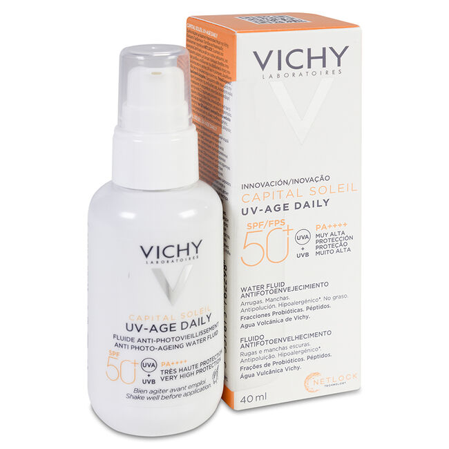 Vichy Capital Soleil UV-Age Daily Fluido Solar SPF 50+, 40 ml