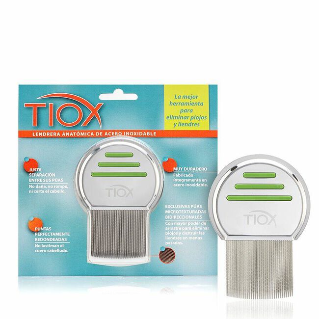 Tiox Peine Antipiojos y Antiliendres, 1 Ud