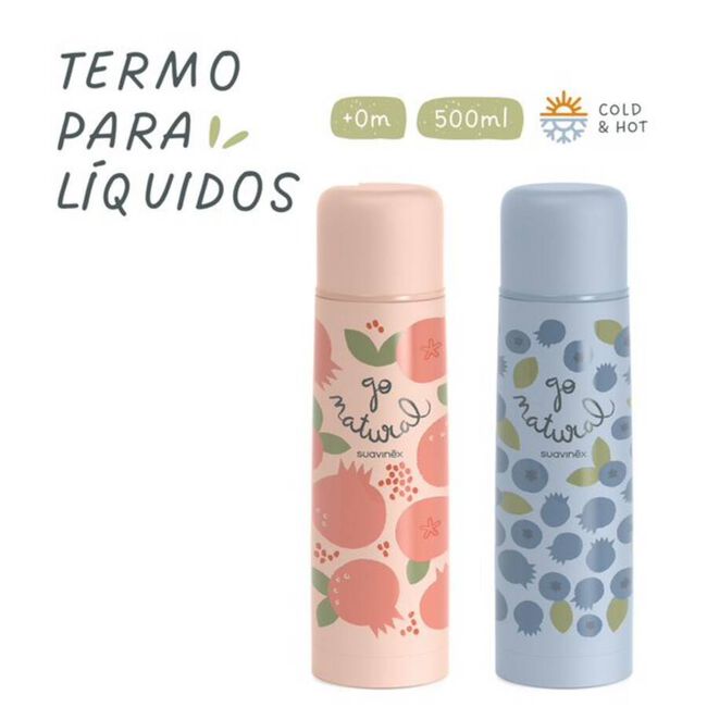 Suavinex Termo para Líquido Color Azul, 1 Ud