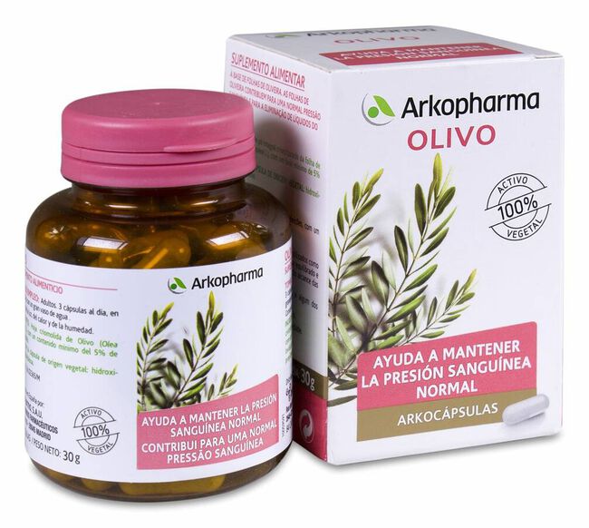 Arkopharma Arkocápsulas Olivo, 84 Cápsulas