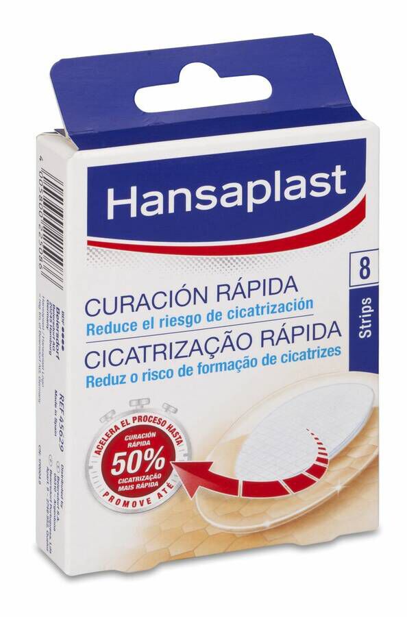 Hansaplast Apósito Curación Rápida, 8 Uds