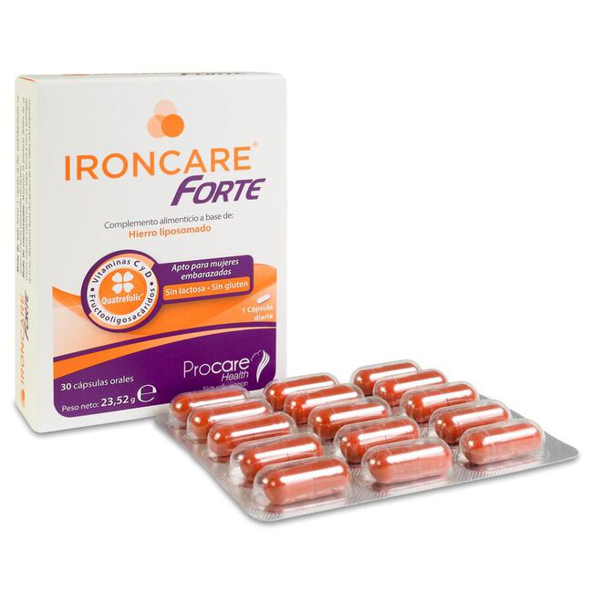 Procare Health Ironcare Forte, 30 Cápsulas