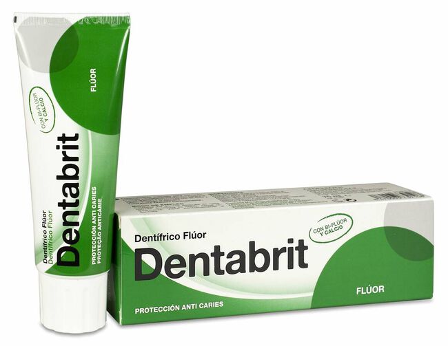 Dentabrit Flúor Pasta Dentífrica, 75 ml