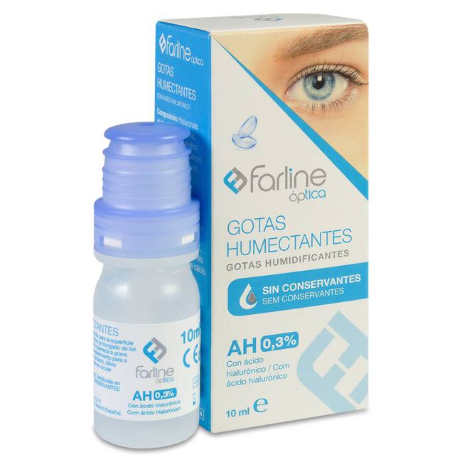 Farline Gotas Humectantes 0,3% AH APTAR, 10 ml
