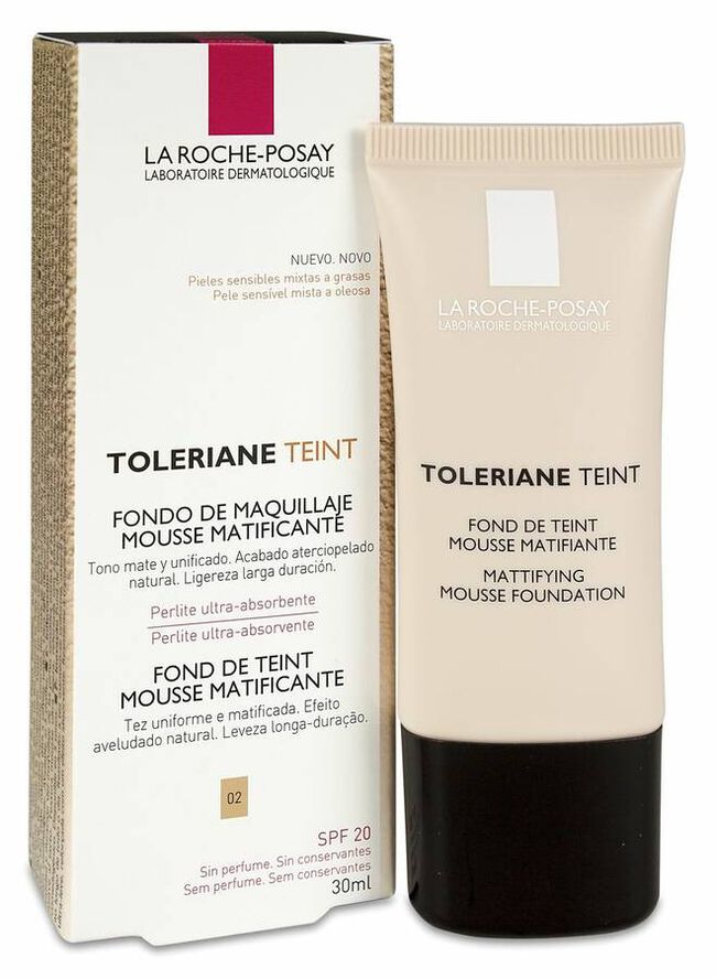 Comprar La Roche-Posay Toleriane Teint Fondo Maquillaje 02 SPF20, 30 ml |  Welnia