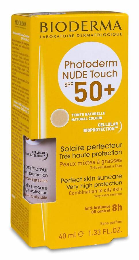 Bioderma Photoderm Nude Touch SPF 50+ Natural, 40 ml