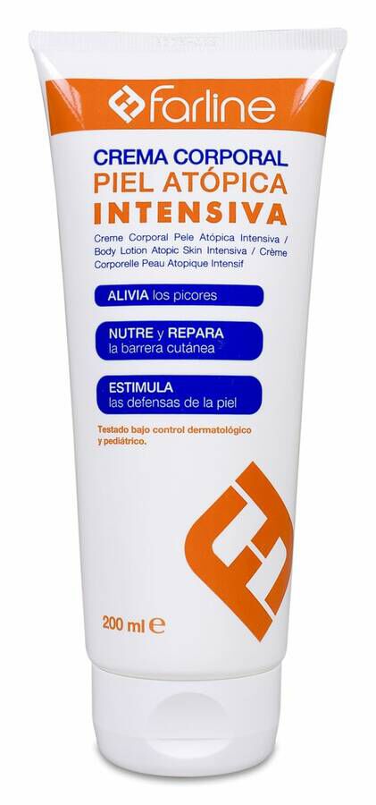 Farline Crema Corporal Piel Atópica Intensiva, 200 ml