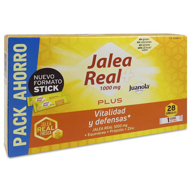 Juanola Jalea Real Plus, 28 sobres