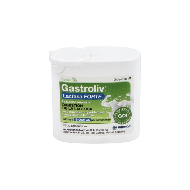 Bensania Gastroliv Lactasa Forte, 30 comprimidos