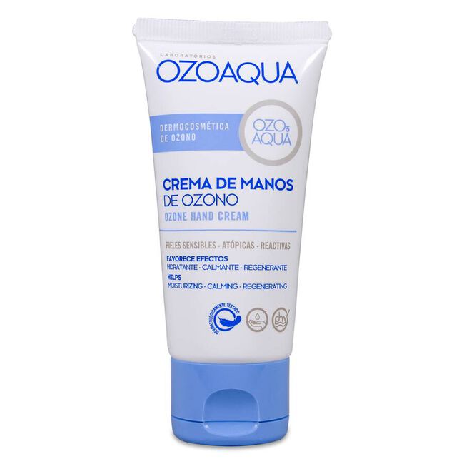 Ozoaqua Crema de Manos de Ozono, 50 ml