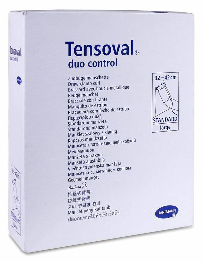Tensoval Manguito Flexible Grande de Duo Control 32-42 cm, 1 Ud