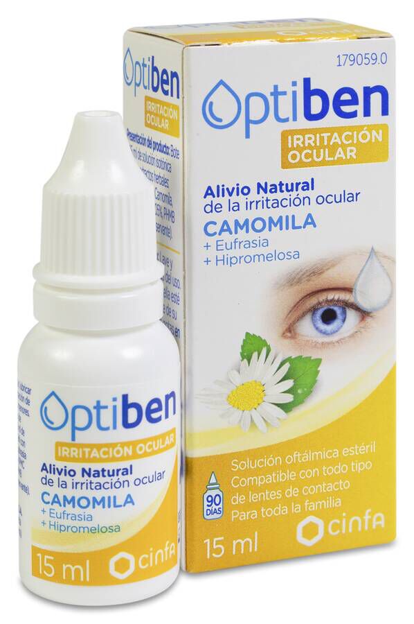 Optiben Ojos Irritados, 15 ml