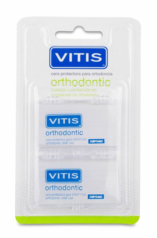 Cera Ortodoncia Protectora Rozadura Vitis Orthodontic, 5 Uds