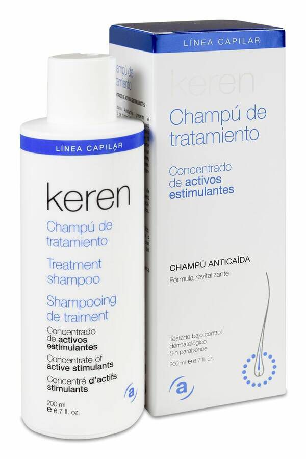 Keren Champú Anticaída, 200 ml