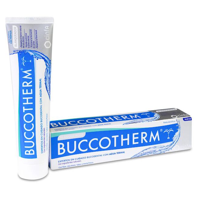 Buccotherm Pasta Dental Blanqueadora, 75 ml
